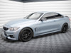 Maxton Side Skirts Diffusers BMW 4 Coupe / Gran Coupe / Cabrio M-Pack F32 / F36 / F33