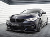Maxton Front Splitter V.6 BMW 4 Coupe / Gran Coupe / Cabrio M-Pack F32 / F36 / F33