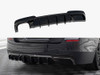 Maxton Rear Valance V.2 BMW 5 M-Pack F10 / F11 (Version with double exhaust on one side)