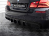 Maxton Rear Valance V.2 BMW 5 M-Pack F10 / F11 (Version with double exhaust on one side)