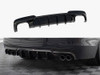 Maxton Rear Valance V.2 BMW 5 M-Pack F10 / F11 (Version with two double exhausts)