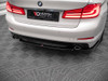 Maxton Central Rear Splitter BMW 5 Sedan G30