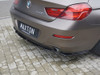 Maxton Central Rear Splitter BMW 6 Gran Coupe