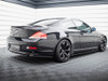 Maxton Central Rear Splitter (Vertical Bars) BMW 6 Coupe / Cabrio E63 / E64