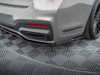 Maxton Rear Splitter (Vertical Bars) V.2 BMW 7 M-Pack G11 / G12 Facelift