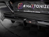 Maxton Central Rear Splitter (Vertical Bars) BMW 7 M-Pack G70