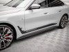 Maxton Side Skirts Diffusers V.2 BMW i4 M-Pack G26