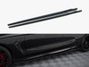 Maxton Side Skirts Diffusers V.2 BMW M8 Gran Coupe F93 / 8 Gran Coupe M-Pack G16
