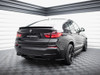 Maxton Central Rear Splitter (Vertical Bars) BMW X4 M-Pack