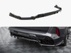Maxton Central Rear Splitter (Vertical Bars) BMW X5 M F95 Facelift