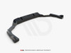 Maxton Central Rear Splitter (Vertical Bars) BMW X5 M F95 Facelift