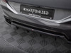Maxton Central Rear Splitter (Vertical Bars) V.1 BMW X6 M-Pack G06 Facelift