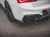 Maxton Street PRO Rear Side Splitters V.3 + Flaps BMW 1 F20 M140i