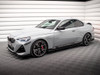 Maxton Street PRO Side Skirts Diffusers + Flaps BMW 2 Coupe M-Pack / M240i G42
