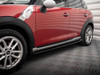Maxton Side Skirts Diffusers Mini Cooper Countryman R60 Facelift