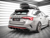 Maxton Rear Side Splitters V.3 Skoda Octavia RS Mk4