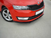 Maxton Front Splitter V2 Skoda Rapid