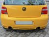 Maxton Central Rear Splitter VW Golf IV R32
