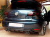 Maxton Rear Valance VW Golf VI With 2 Exhaust HOLE