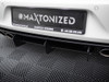 Maxton Rear Diffuser &amp; Rear Side Splitters VW Golf R Mk7 Hatchback