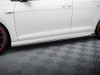 Maxton Side Skirts Diffusers V.3 + Flaps Volkswagen Golf R / R-Line Mk7