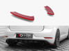 Maxton Rear Side Splitters V.2 Volkswagen Golf GTI Mk7 Facelift