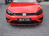 Maxton Front Splitter V.5 Volkswagen Golf R / R-Line Mk7 Facelift