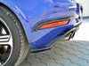 Maxton Rear Frames For Lights VW Golf 7 R / R-Line Facelift