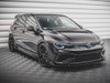 Maxton Front Splitter V.2 + Flaps VW Golf R Mk8 Maxton Front Splitter V.2 + Flaps VW Golf R Mk8