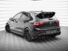Maxton Rear Side Splitters V.6 + Flaps Volkswagen Golf R Mk8