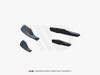 Maxton Front Bumper Wings (Canards) Volkswagen Golf GTI Clubsport Mk8 Facelift
