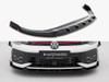 Maxton Front Splitter V.2 + Flaps Volkswagen Golf GTI / GTE / R-Line Mk8 Facelift