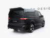 Maxton Rear Splitter (Vertical Bars) Volkswagen Multivan Long T7