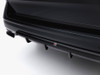 Maxton Rear Splitter (Vertical Bars) Volkswagen Multivan Long T7