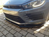 Maxton Front Splitter V.1 Volkswagen Scirocco Mk3 R Facelift (2014-2017)