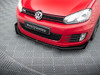 Maxton Street PRO Front Splitter V.3 + Flaps VW Golf GTI Mk6