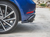 Maxton Street PRO Rear Side Splitters Volkswagen Golf R Mk7 Facelift