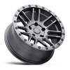 Black Rhino ARCHES MATTE BRUSHED GUNMETAL W/ BLACK BOLTS Alloy Wheel - 15X7 - 5X114.3 - CB: 76.1 - ET15