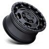 Black Rhino GLACIER MATTE BLACK Alloy Wheel - 17X8 - 5X160 - CB: 65.07 - ET45