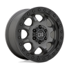 Black Rhino VENTURE BEADLOCK MATTE GUNMETAL WITH BLACK HARDWARE Alloy Wheel - 17X8 - 6X130 - CB: 84.1 - ET38