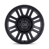Black Rhino YELLOWSTONE MATTE BLACK Alloy Wheel - 17X8 - 6X130 - CB: 84.1 - ET45