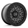 Black Rhino BARRICADE GUN BLACK WITH BLACK ROCK GUARD Alloy Wheel - 17X8.5 - 6X139.7 - CB: 112.1 - ET0