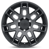 Black Rhino RIDGE MATTE BLACK Alloy Wheel - 17X8.5 - 5X139.7 - CB: 78.1 - ET0