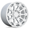Black Rhino ROTOR GLOSS SILVER WITH MIRROR CUT FACE Alloy Wheel - 17X8.5 - 5X127 - CB: 71.5 - ET-18