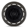 Black Rhino WARTHOG MATTE OLIVE DAB GREEN WITH BLACK CENTER Alloy Wheel - 17X8.5 - 6X139.7 - CB: 112.1 - ET0