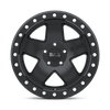 Black Rhino CRAWLER MATTE BLACK Alloy Wheel - 17X9.5 - 6X139.7 - CB: 112.1 - ET-18