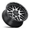 Black Rhino ALAMO GLOSS BLACK W/ MACHINED FACE & STAINLESS BOLTS Alloy Wheel - 18X9 - 8X180 - CB: 125.1 - ET6