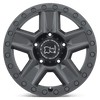 Black Rhino RAVINE MATTE BLACK Alloy Wheel - 18X9 - 5X127 - CB: 71.5 - ET35