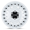 Black Rhino AXLE GLOSS WHITE Alloy Wheel - 18X9.5 - 6X139.7 - CB: 112.1 - ET-18