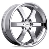 Black Rhino PONDORA CHROME Alloy Wheel - 20X8.5 - 6X139.7 - CB: 112.1 - ET18